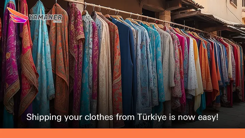 Shipping your clothes from Türkiye is now easy! 01